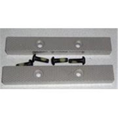 Wilton 4 in. Serrated Jaw Inserts for 744A Vise WIL-21300-03